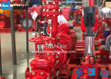 Residential / Industrial End Suction Fire Pump Single Impeller UL / FM Listed