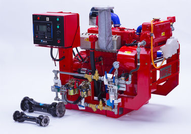 UL Listed FM Approved Diesel Engine Driven Fire Pump With Jockey Pump Set