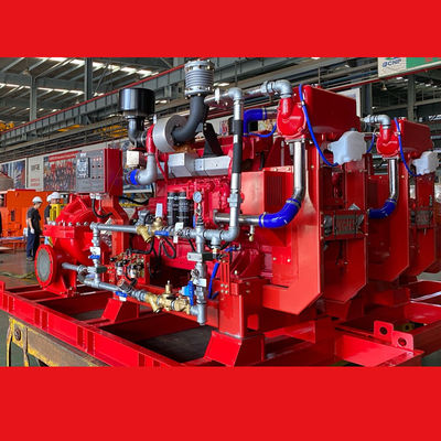 1000GPM 300PSI Horizontal centrifugal split case fire pump set UL Listed FM Approved NFPA20 253PSI-354PSI