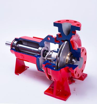 ESF40/26 UL/FM 水平吸込エンドサクション消防ポンプ 100 GPM @ 110–138 PSI NFPA 20消防システム向け設計
