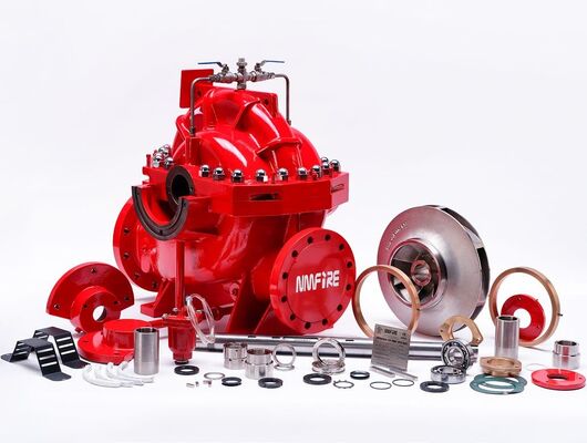 SCF100-80-200 UL/FM ホリゾナル・スプリットケース 消防ポンプ 300~500 GPM, 300 GPM @ 132 PSI NFPA 20 防火システム向け