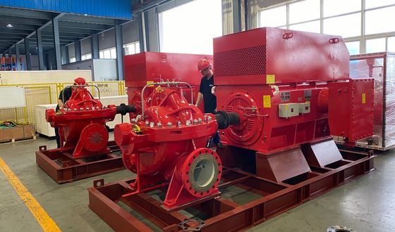 5000GPM ホロジナル・スプリットケース UL 石油・ガス産業用消防ポンプ