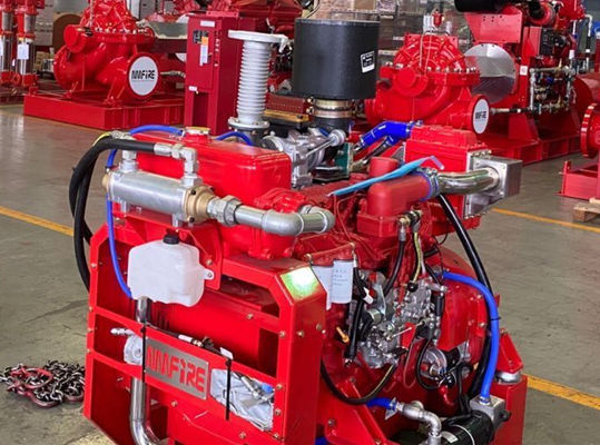 NMFIRE NM4-105 ULに登録されているディーゼルエンジン消防ポンプドライバー