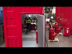 Diesel Engine Driven Vertical Turbine Fire Pump Skid Mounted Package