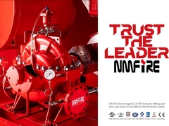 3000gpm 1D+1E+1J UL/FM NFPA20分割式消防ポンプパッケージシステム