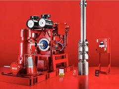 離心モーター駆動 垂直タービン火力ポンプ 柔らかい鋳鉄のキャッシング